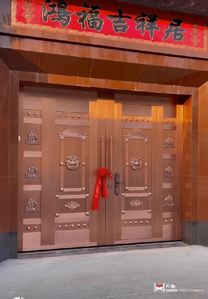 一個農(nóng)村大門而已，有必要買這么貴的銅門嗎