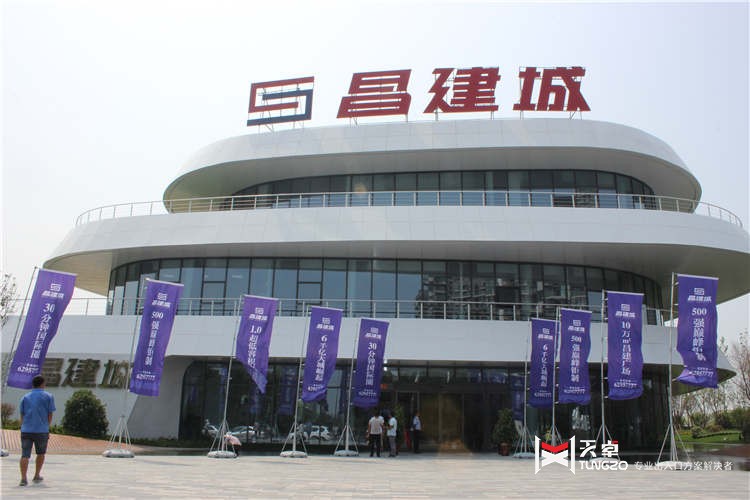 22售樓部自動門型材多瑪ES200西安昌建城1.JPG